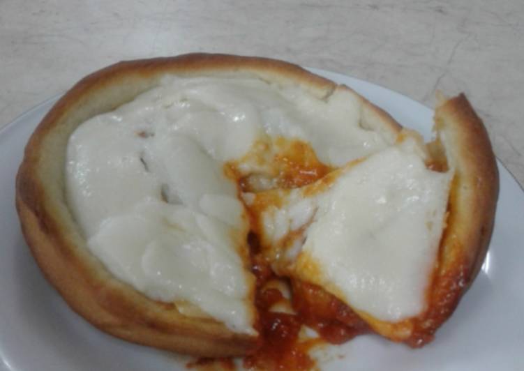 Cara Gampang Membuat Mushroom pizza pie Anti Gagal