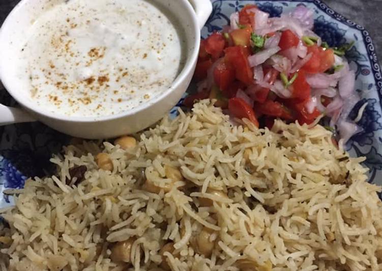 How to Prepare Quick Chana rice with dry methi