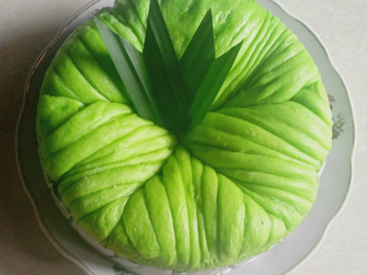 Wajib coba! Bagaimana cara memasak Wool roll bread pandan kukus eggless yang spesial