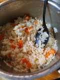 Simple Carrot and Onion Rice Pilaf