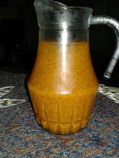 عکسی از دستور شربت خاکشیر