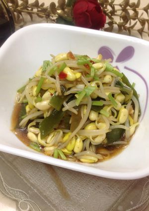 【御釀拌淋風味】涼拌豆芽海帶根 的食譜成品照片