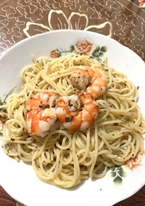 Foto resep Spagheti Aglio Olio
