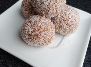Una foto de Cocadas de avena