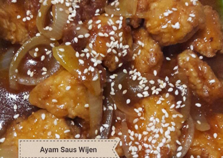 Ayam Saus Wijen