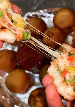 A picture of Bread Cheese Balls Recipe।Easy Snack- Bread Cheese Balls.