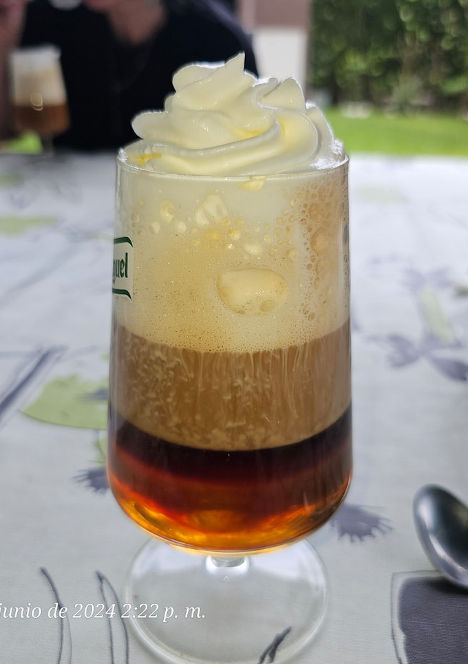 Una foto de Café irlandés