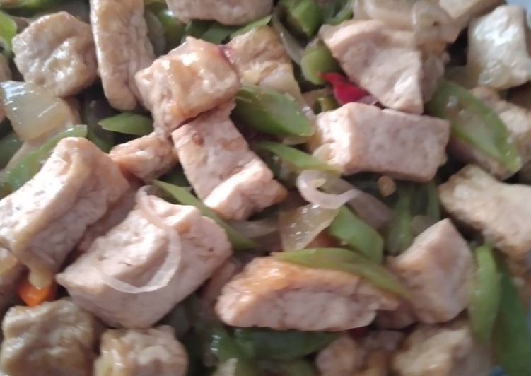 Tumis tahu buncis