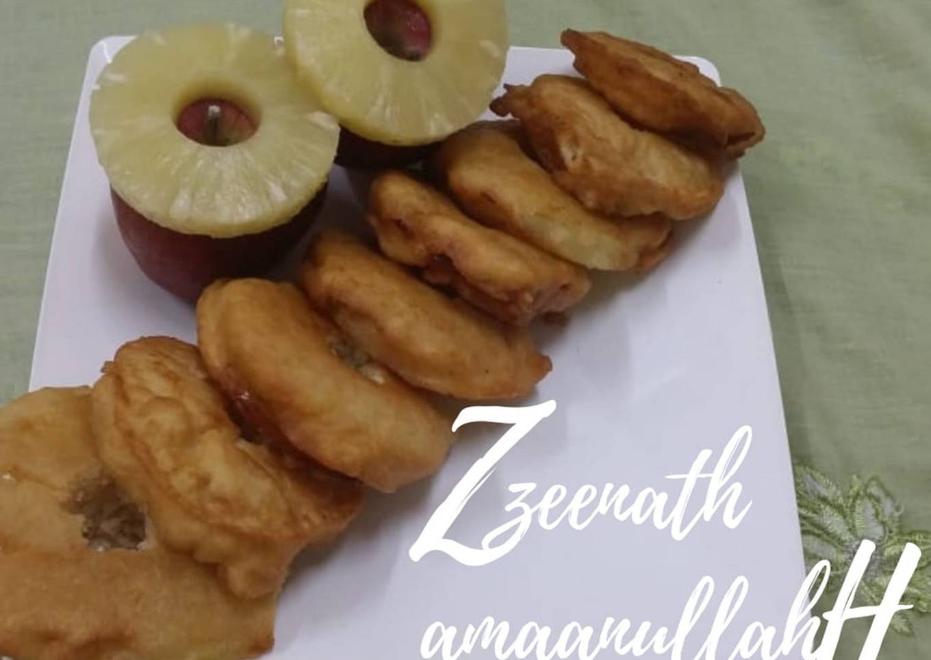 Pineapple and Apple Gulgule