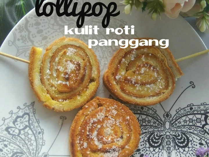 Langkah Mudah untuk Membikin Resep Lollipop kulit roti / kulit roti panggang teflon yang  Bikin Ketagihan Anti Ribet, Lezat Sekali