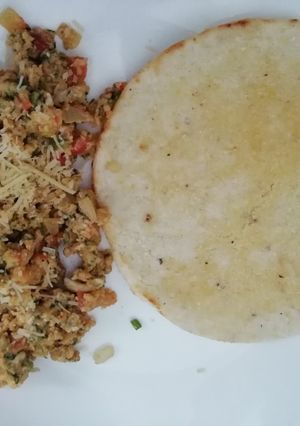 Una foto de Desayuno muy colombiano