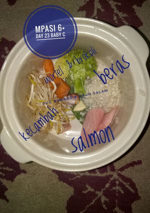 Foto resep Mpasi 6+ day 23 baby c