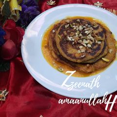 A picture of Mango Pancakes.