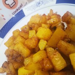 A picture of 3 spice.... Chatpatey potatoes.