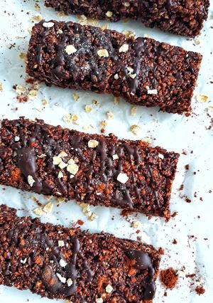 Foto principal de 🌱Barritas energéticas de chocolate🌱