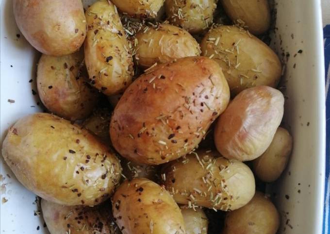 Pommes de terre nouvelles au thym