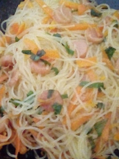 A picture of Stir Fry Mixed Vermicelli Noodle (Simple).