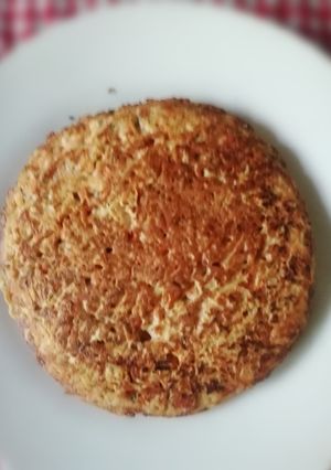 Una foto de Tortilla de vegetales a la sartén