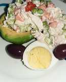 Palta rellena a mi estilo