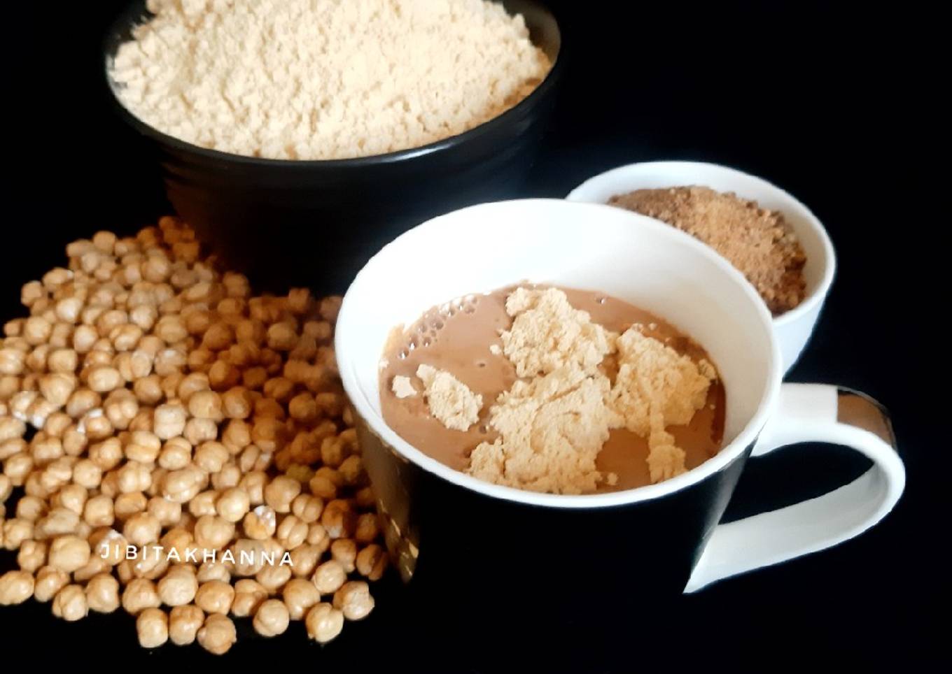 Sattu with Tea