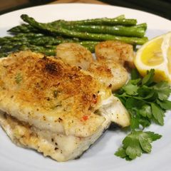 A picture of Stuffed Flounder Fillets.