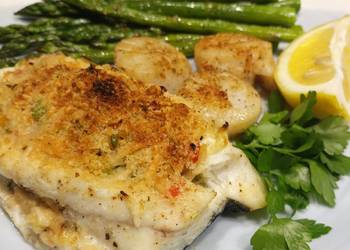 Easiest Way to Prepare Perfect Stuffed Flounder Fillets