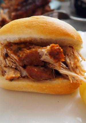 Pulled pork recept fotója