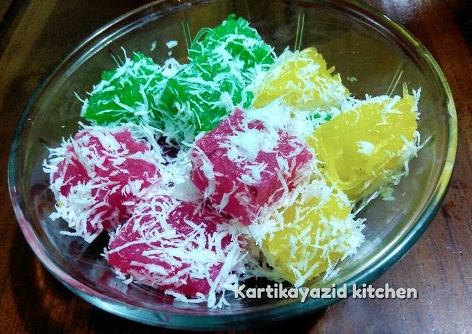 Standar Cara termudah bikin Cenil Bihun Nanas  gurih