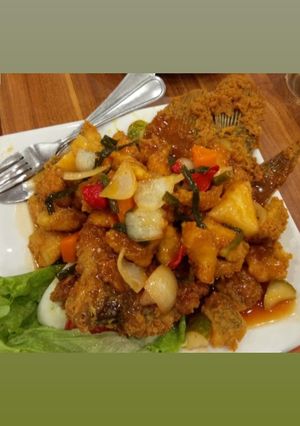 Foto resep Ikan nila segar asam manis