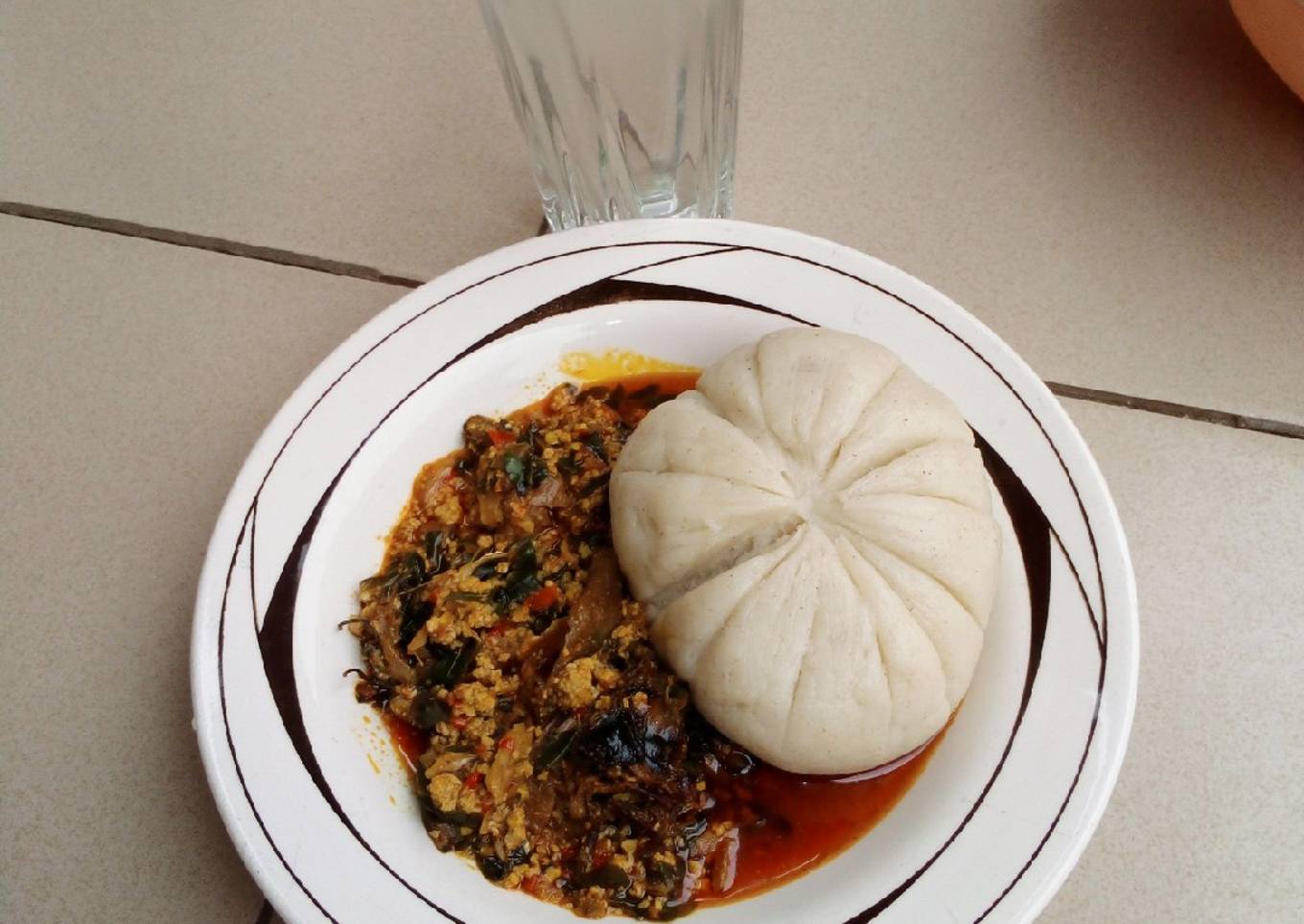 Egushi Soup with Moringa