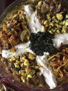 عکسی از دستور کشک بادمجان