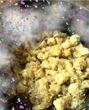 Arroz con pollo al wok