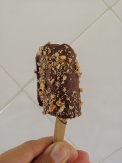 Una foto de Chupachups de bananas
