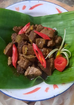 Foto resep Hati Dan Paru Asam Manis
