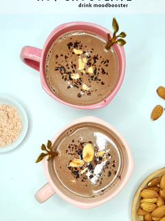 Foto resep Healthy Hot Chocolate with Almond milk
