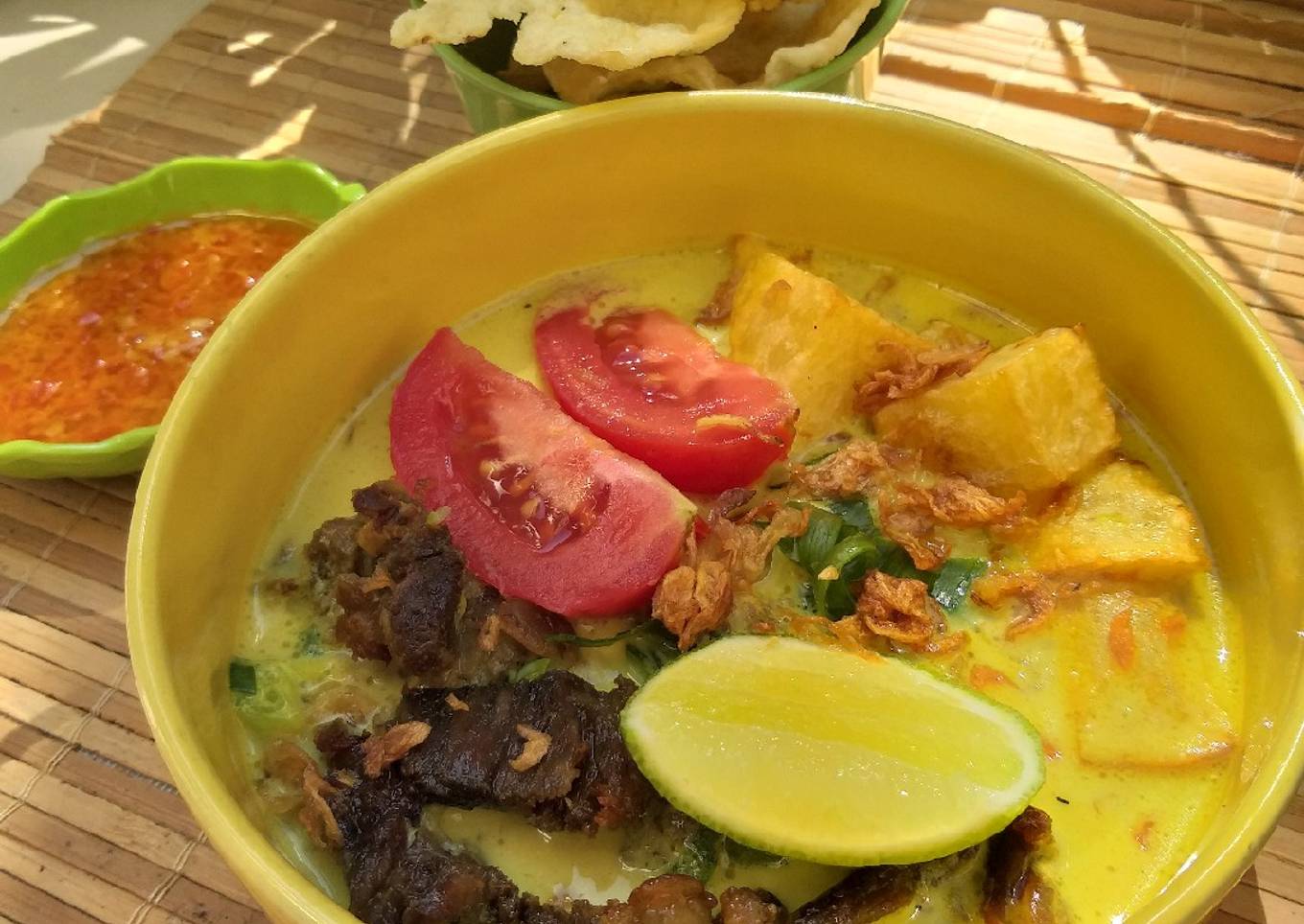 Soto Betawi Kuah Santan Susu