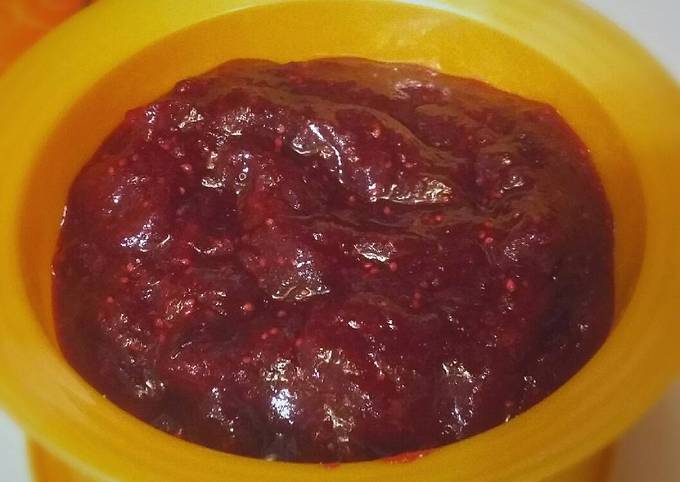 Orange Infused Cranberry Sauce