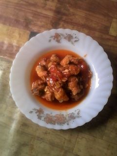 Foto resep Ayam goreng tepung saos asam manis