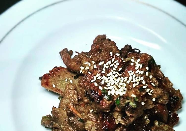 Beef Bulgogi 불고기
