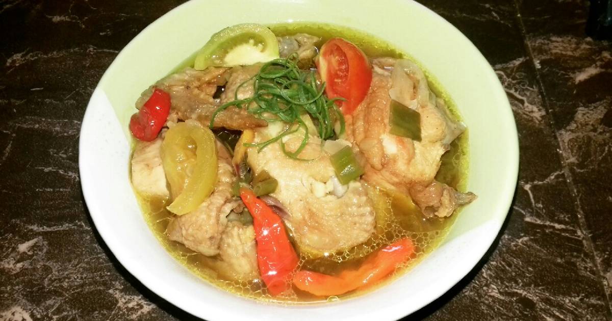 Resep Garang Asem Ayam kuah bening oleh Risna Nur Ainia Cookpad