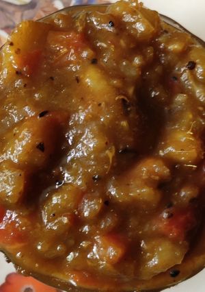 আমড়া তেঁতুলের চাটনি(amra tetuler Charney recipe in Bengali) রেসিপির প্রধান ছবি