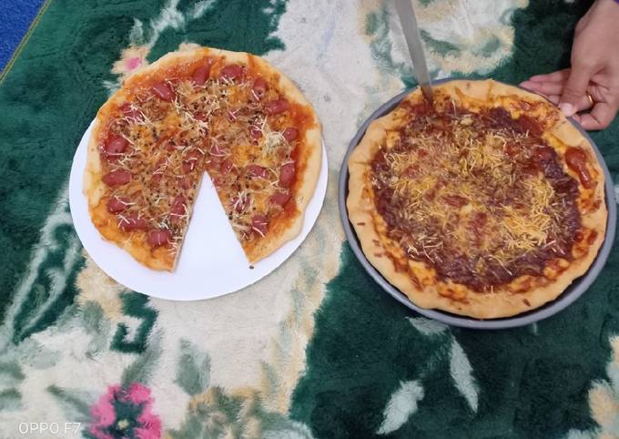Cara Gampang Membuat Resep pizza rumahan Anti Gagal