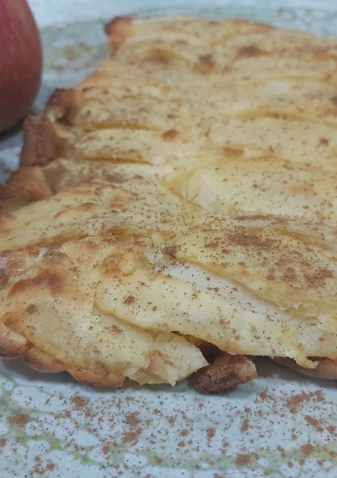 Una foto de Tarta de manzana fácil