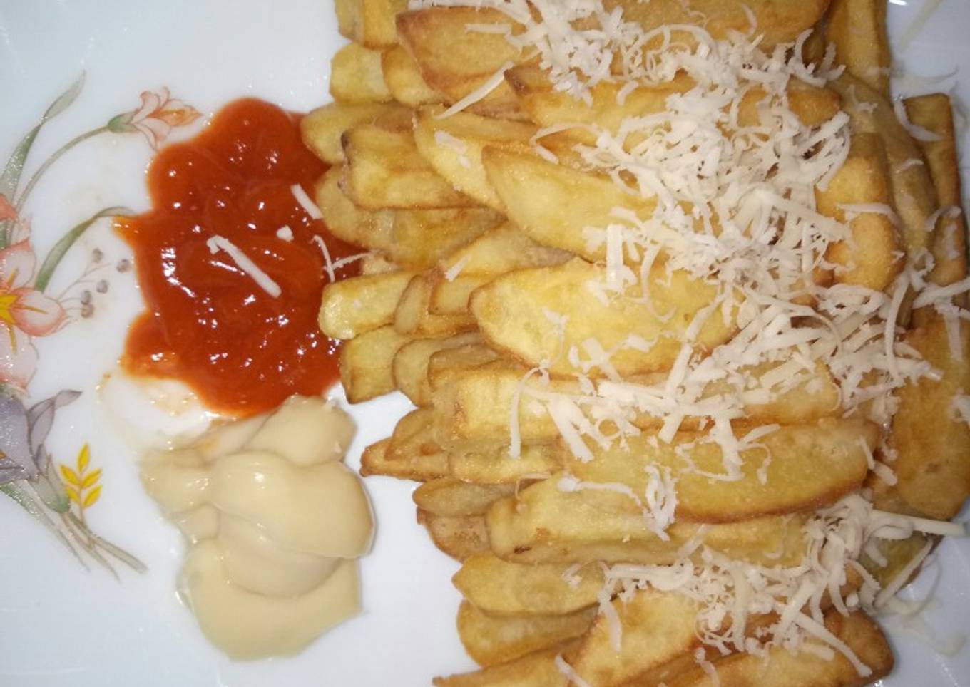 kentang goreng buatan sendiri