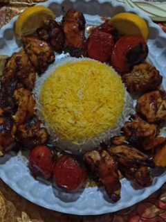 عکسی از دستور جوجه کباب 😋😋