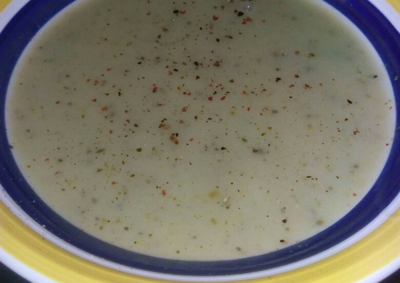 Crema de calabacín