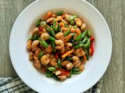 Gambar udang buncis wortel