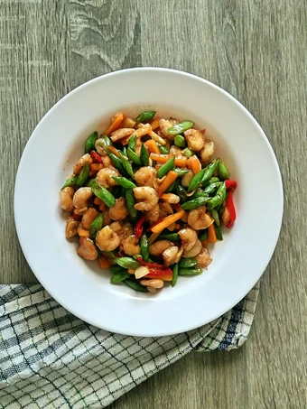 Cara Mudah Menyiapkan Resep Tumis Buncis Wortel Udang yang Bikin Ngiler Anti Ribet, Menggugah Selera