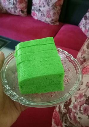Foto resep Bolu pandan kukus