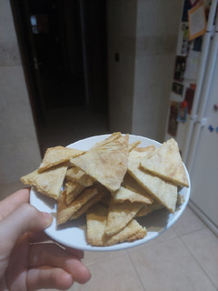 Una foto de Nachos keto